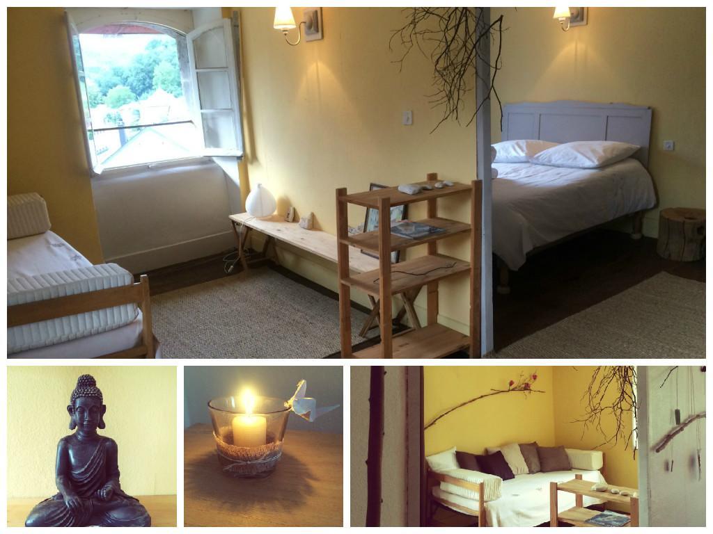 Au Detour Du Larrech Bed & Breakfast Castillon-en-Couserans Bagian luar foto